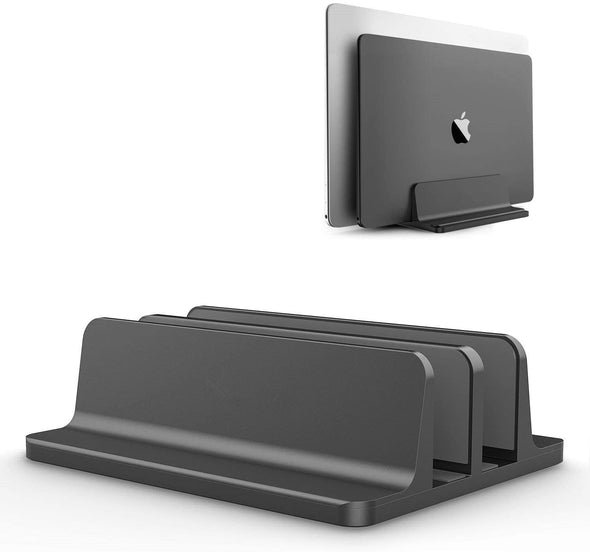 Double Desktop Stand Holder with Adjustable Dock