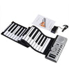 61-Key Flexible Roll-Up Softkey MIDI Keyboard Piano