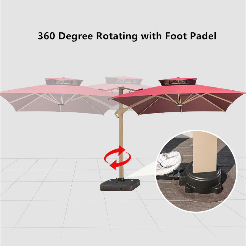 Hydraulic Instant Open and Close 360 Degree Rotating Fully Aluminum Al – SPS FURNTIURE