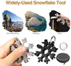 18 in 1 Snowflake Multi Tool with Gift Box Packing