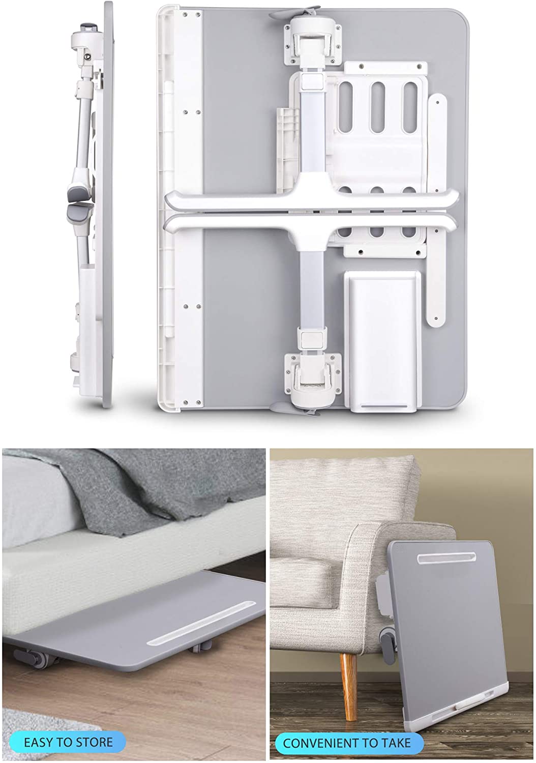 X-Large Foldable and Adjustable Laptop Stand with Storage Drawer – SPS ...