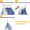 space saving clothes hanger stainless steel