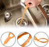 6 Pack Drain Hair Clog Remover Tool