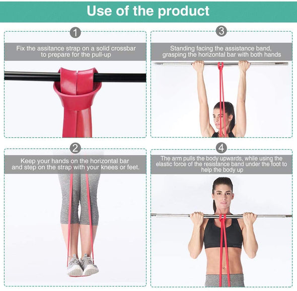 Pull up Resistance and Assist Bands