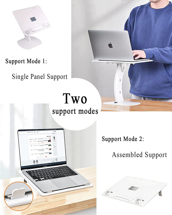 Adjustable Ergonomic Laptop and Book Holder Stand