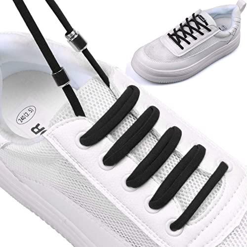 Elastic No Tie Shoelaces for Kids Adults Sneakers Shoes(buy 5 pairs get 5 pairs free)