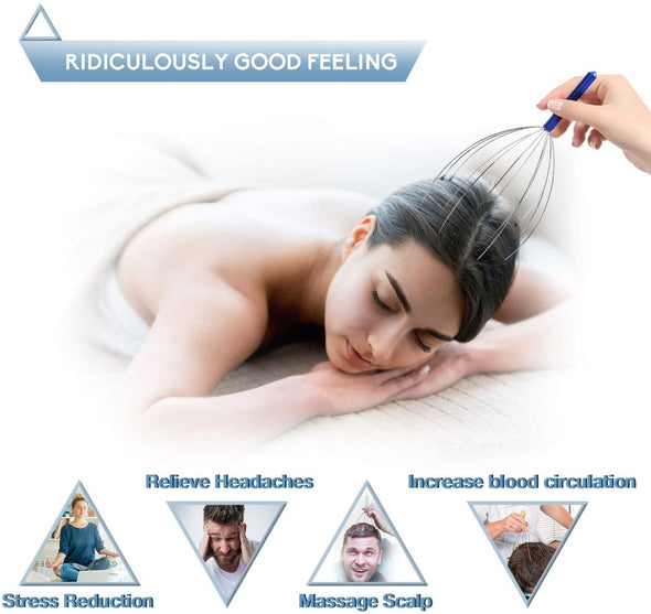 Handheld Head Scalp Massage-4 PACK