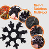 18 in 1 Snowflake Multi Tool with Gift Box Packing