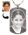 Personalized Photo Text Dogtags
