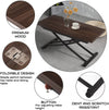 2-In-1 Multifunctional Coffee Table and Dining Table