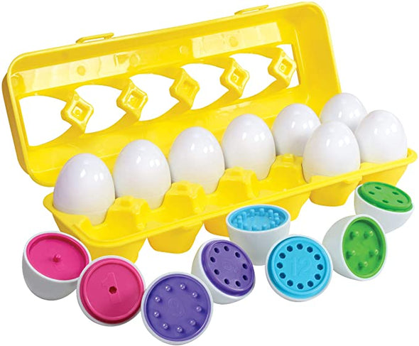 Alphabet Matching Eggs Toddler Learning Toy
