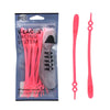 Silicone No Tie Elastic Shoe Laces for Kids and Adults,Best for Sneaker