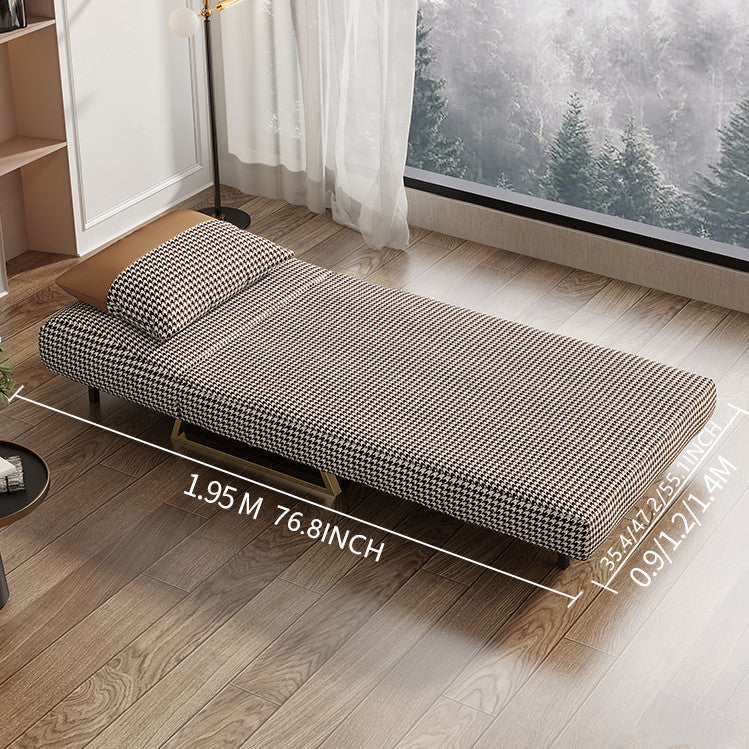 Tooth Sofa Convertible and Adjustable Houndstooth Sleeper Sofa Bed – SPS FURNTIURE