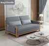 Pull Out Sleeper Sofa Bed with Armrest Storage Pockets