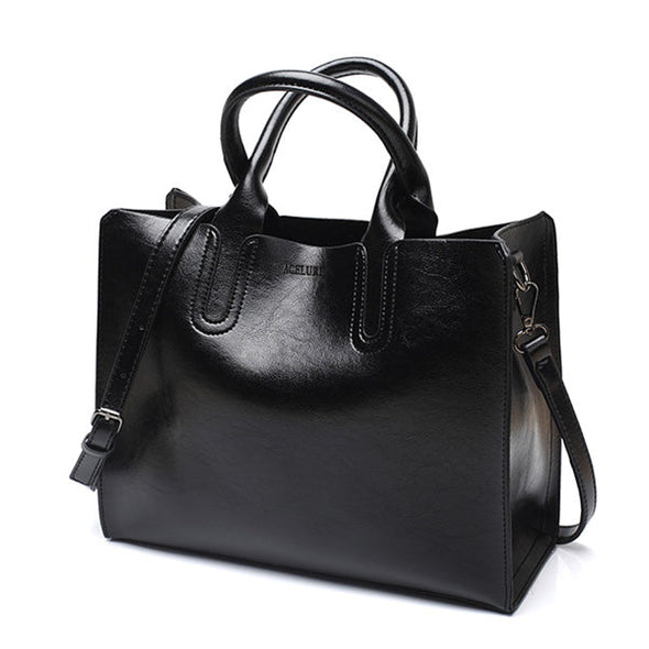 High Quality Casual Female Leather Handbags