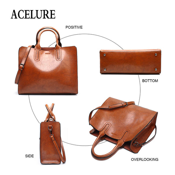 Acelure deals leather handbags