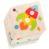 Wooden Jigsaw Puzzle Animal Shape Color Toy
