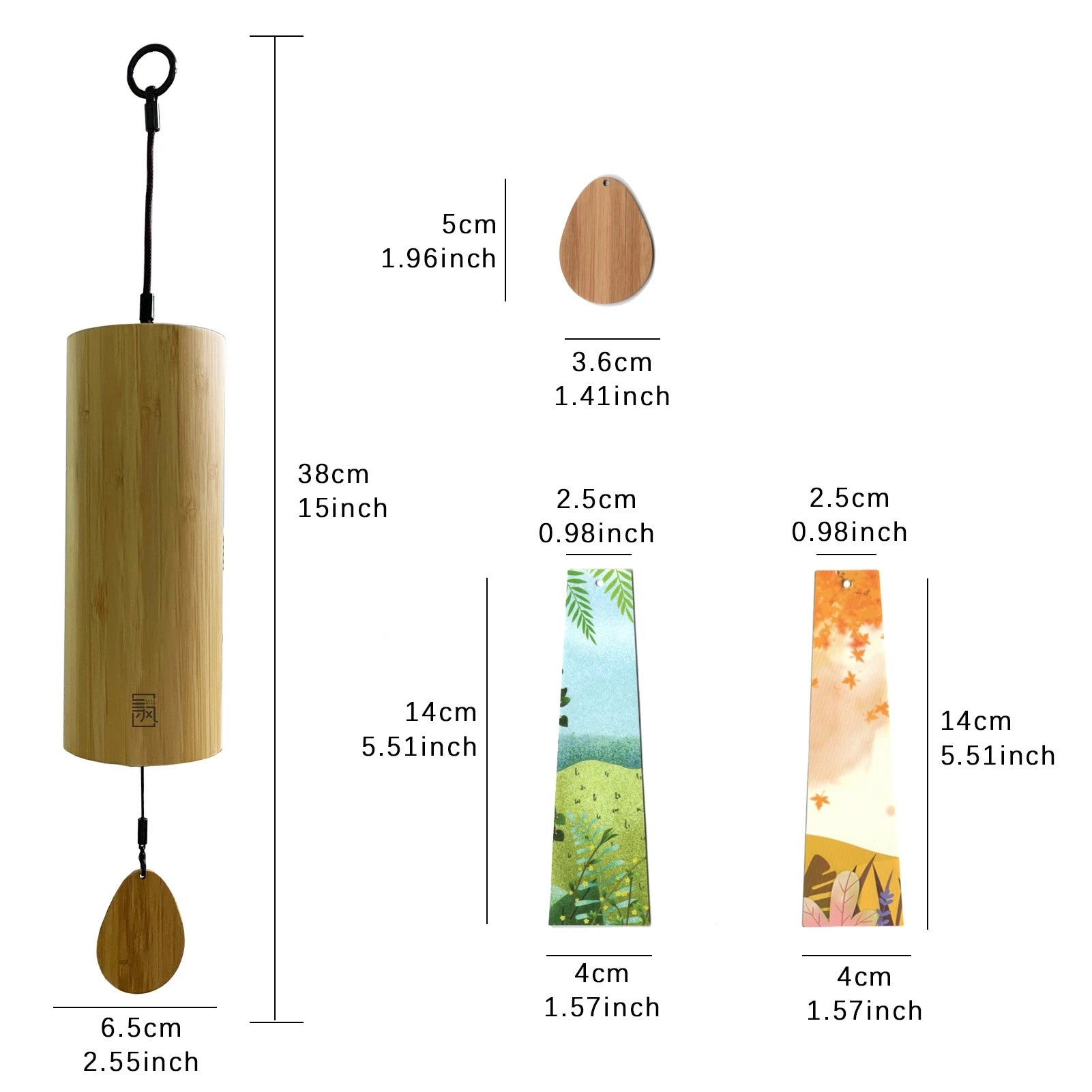FZS Handmade Bamboo Musical Chord Wind Chime – SPS FURNTIURE