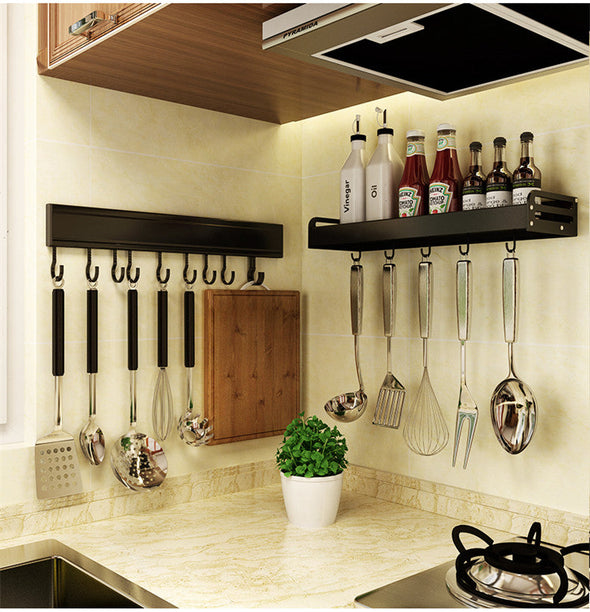 Kitchen Rack Rail Wall Mounted Kitchen Rack Organizer – SPS FURNTIURE