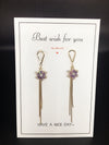 2020 New Design Fashion 9 Pair Different Long Drop Tassel Earrings