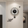 Modern Pendulum Vintage Black Wall Clocks