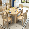 2 In 1 Solid Wood Dining Table Set