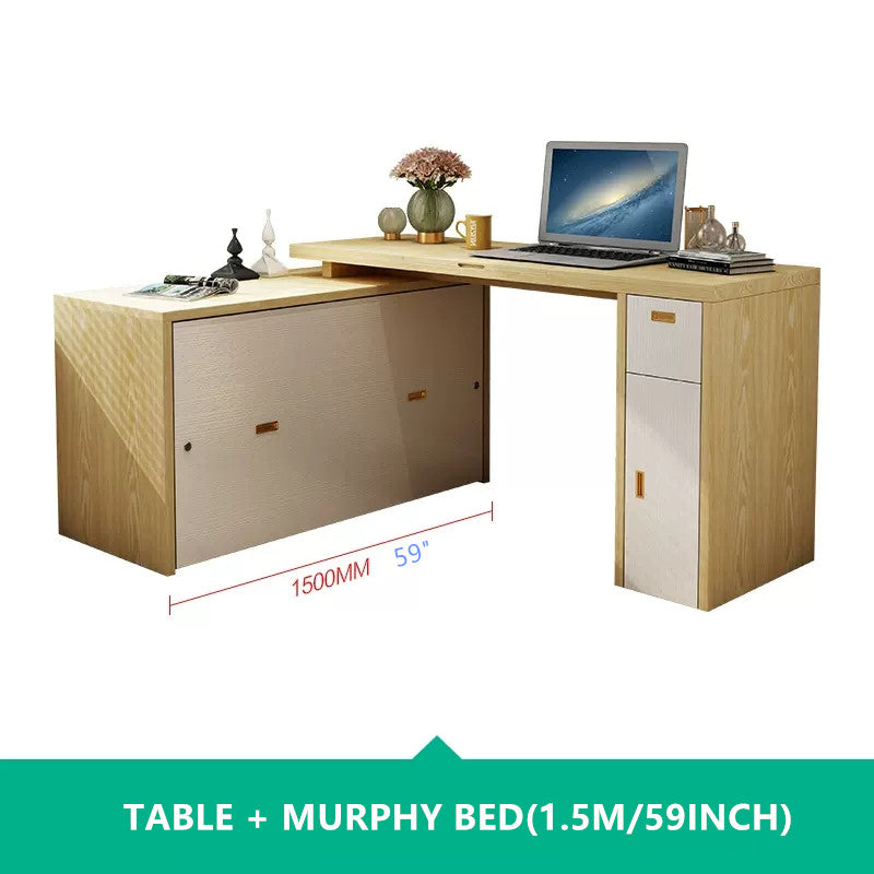 Murphy Cabinet Bed with Multi Function Desk – SPS FURNTIURE