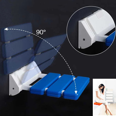 90 Degree Folding Wall Mounted  Shower Seat