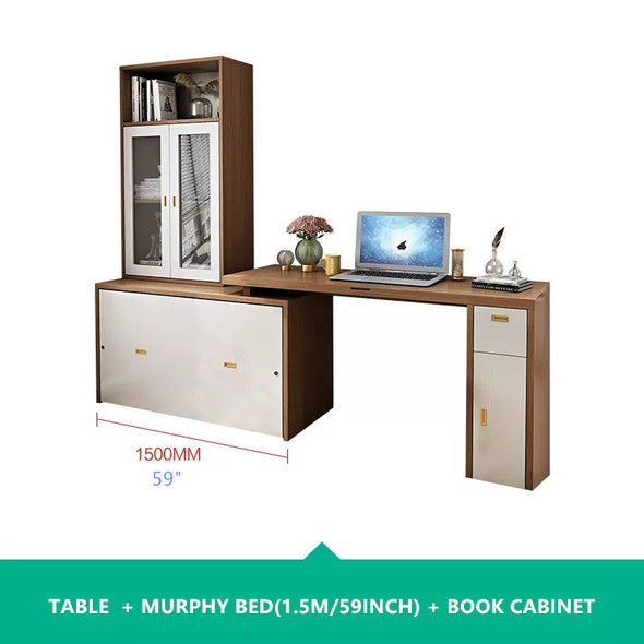Murphy Cabinet Bed with Multi Function Desk
