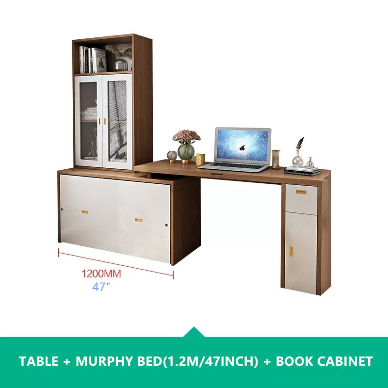 Murphy Cabinet Bed with Multi Function Desk – SPS FURNTIURE