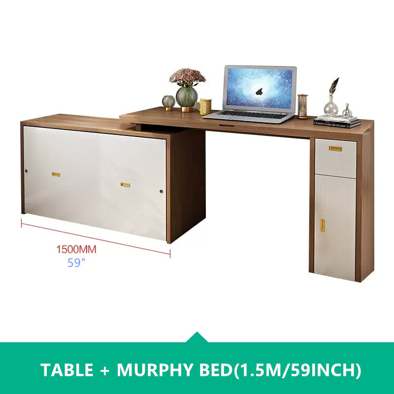 Murphy Cabinet Bed with Multi Function Desk – SPS FURNTIURE