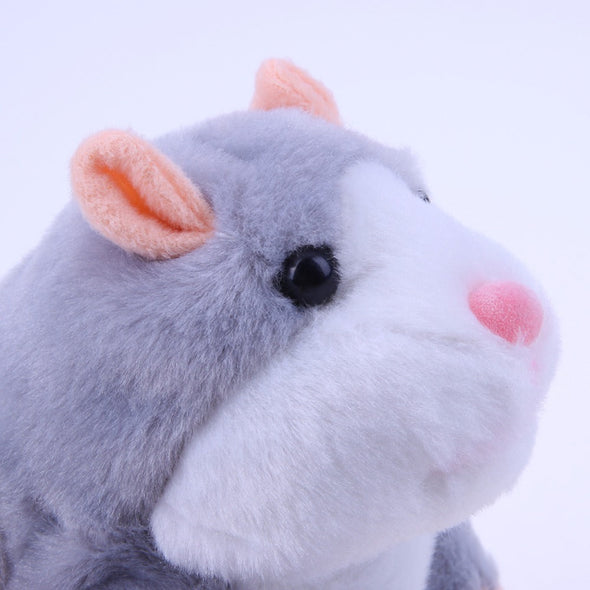 Talking Hamster Repeats What You Say and Shaking Head Automatically