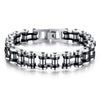 Stainless Steel Bike Chain Bracelet