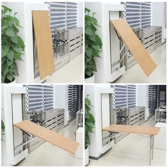 Wall Mounted Invisible Folding Table Mechanism Set