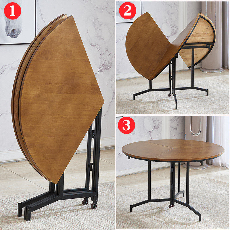 Space Saving Round Folding Table – SPS FURNTIURE