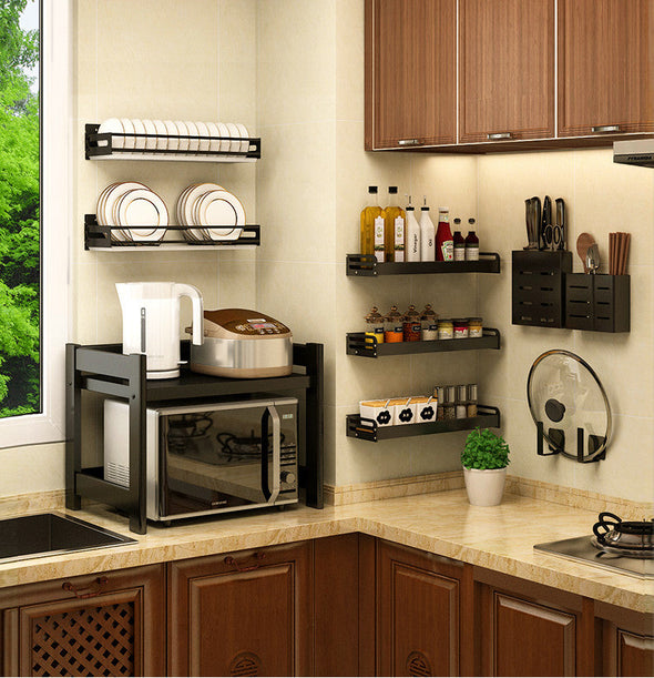 Kitchen Rack Rail Wall Mounted Kitchen Rack Organizer – SPS FURNTIURE