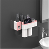 Toothbrush Holder Wall Mounted for Bathroom Storage