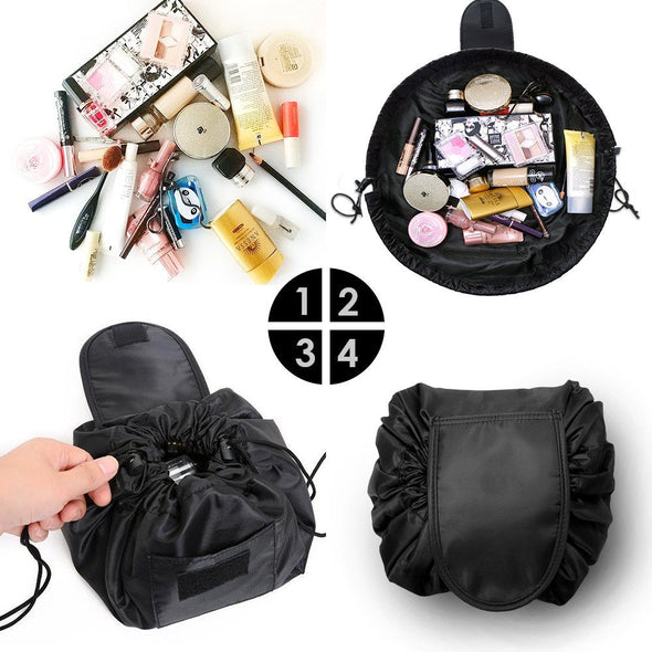 Portable Lazy Drawstring Makeup Bag