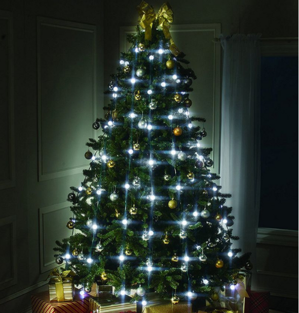 Christmas Tree Led Light String 64 LED Bulb