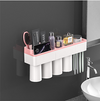Wall-mounted Magnetic Adsorption Toothbrush Holder