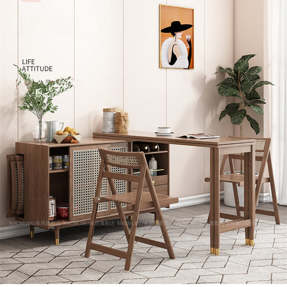 new design dining table--walnut