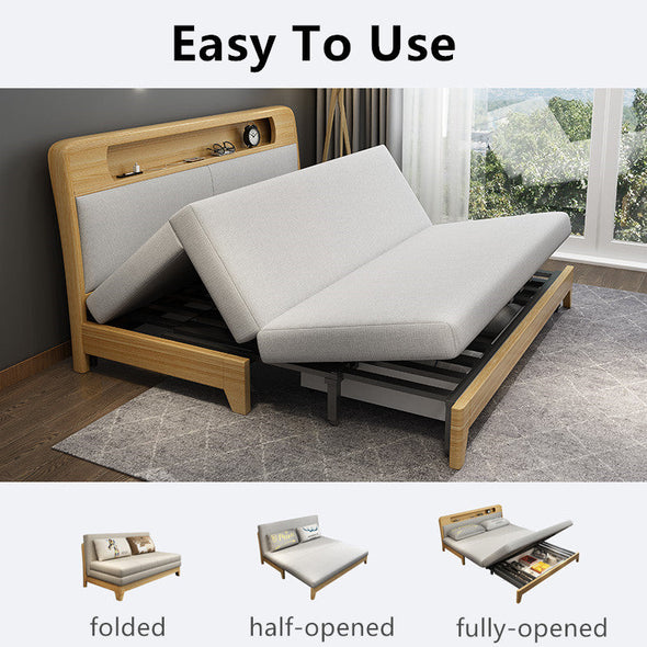 SOFA BED WITH UNDERNEATH STORAGE