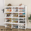 Portable Shoe Rack Organizer Expandable for Heels, Boots, Slippers-3 Size Available