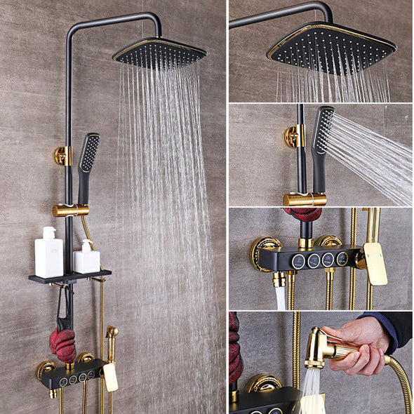 Black Gold Shower System