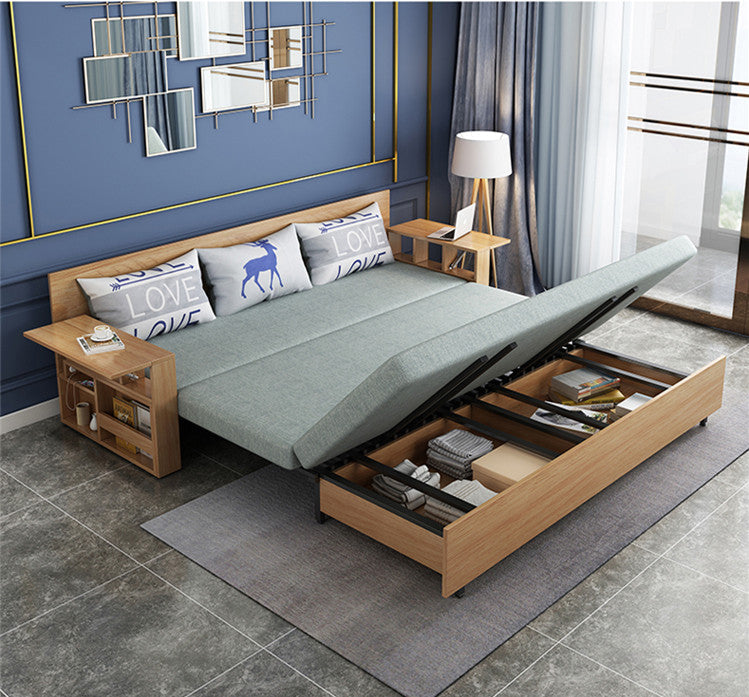 Space Saving Sofa Bed Table Folding Bed Into Sofa Space Saving