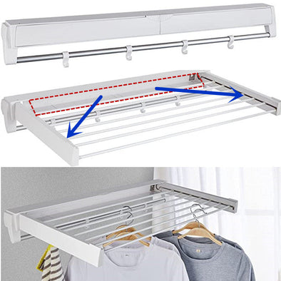 collapsible clothes drying rack