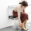 Wall Mounted Concealed Shoe-Changing Stool