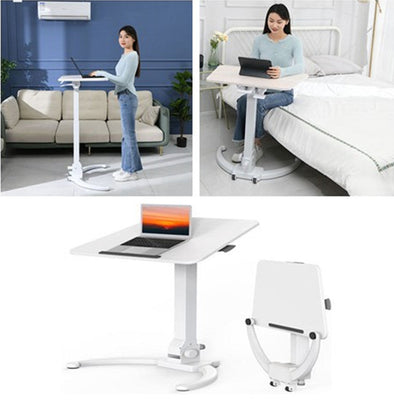 Height Adjustable Foldable Mobile Standing Desk