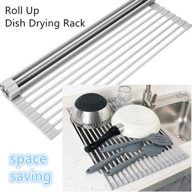 roll up dish drying rack