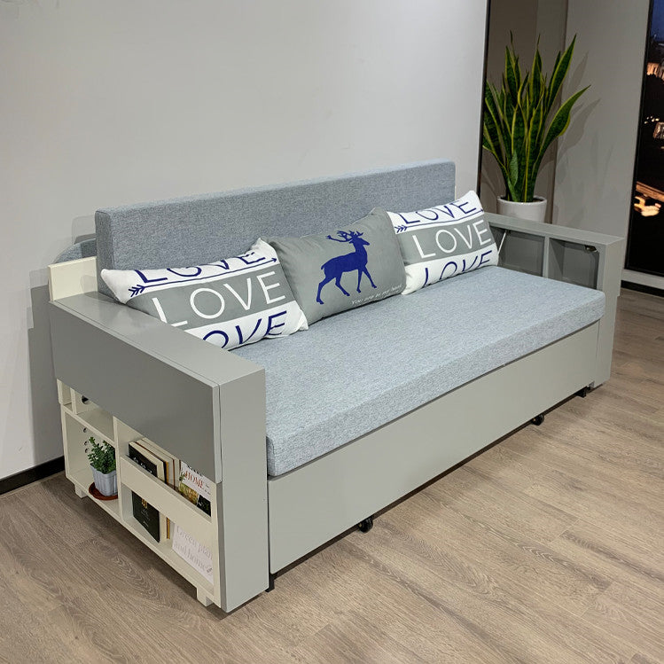 Space Saving Multifunction Sofa Bed With Foldable Work Desk – SPS